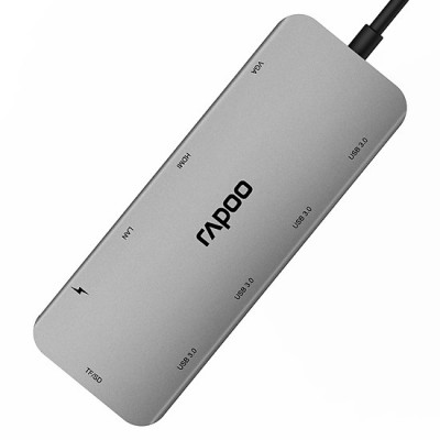 Bộ chia Rapoo XD200 / USB-Type C Đa Năng (10 trong 1) 