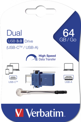 USB Verbatim OTG Type C USB 3.0 64 GB