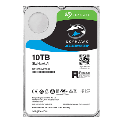 HDD Seagate 3.5" cho camera SkyHawk AI 10TB ST10000VE001