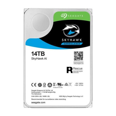 Ổ cứng HDD Seagate Skyhawk AI 14TB 3.5" SATA (ST14000VE0008)