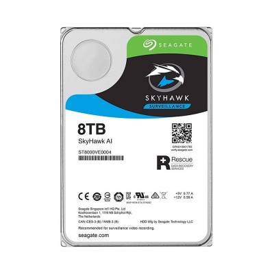 HDD Seagate 3.5" cho camera SkyHawk AI 8TB ST8000VE001