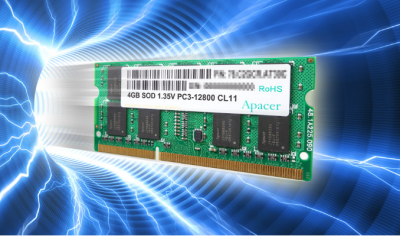 Ram Laptop Apacer DDR3 4GB Bus 1600Mhz 1.5v DS.04G2K.KAM