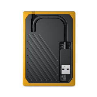 Ổ cứng di động SSD Western My Passport Go 500GB (Màu đen viền vàng)