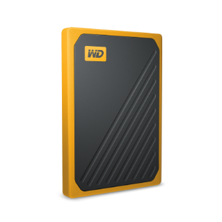 Ổ cứng di động SSD Western My Passport Go 1TB (Màu đen viền vàng)