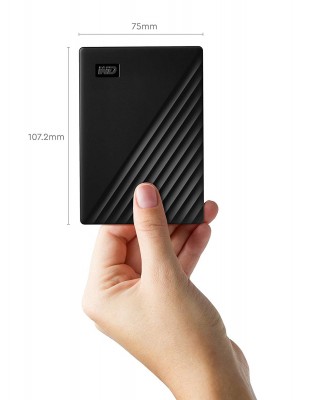 Ổ cứng HDD WD My Passport 1TB 2.5" đen WDBYVG0010BBK-WESN (Chính hãng)