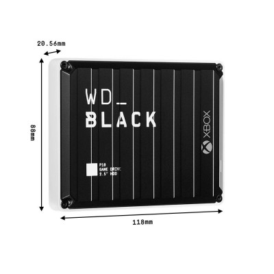 Ổ cứng di động Western Digital P10 Game Drive For XBox - 3TB ( WDBA5G0030BBK-WESN) ( Màu đen)