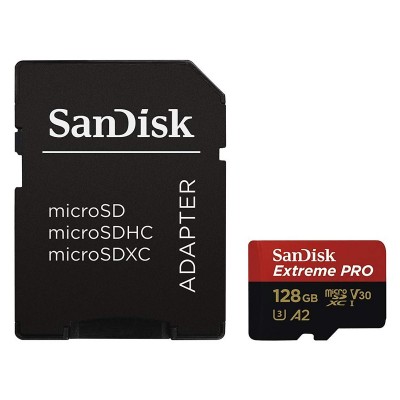 Thẻ Nhớ MicroSDXC SanDisk Extreme Pro V30 A2 128GB 170MB/s SDSQXCY-128G-GN6MA