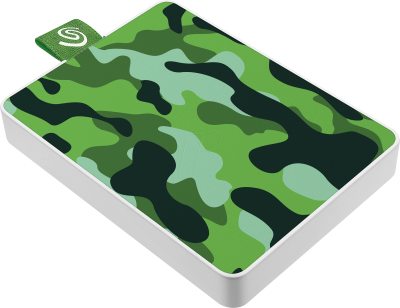 Ổ cứng di động SSD Seagate One Touch Camo SSD 500 GB ( STJE500407) Xanh lá