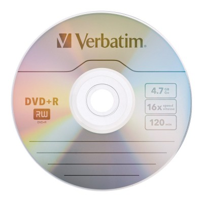 Đĩa Verbatim DVD+R 4.7GB 16X 50Pk Spinndle