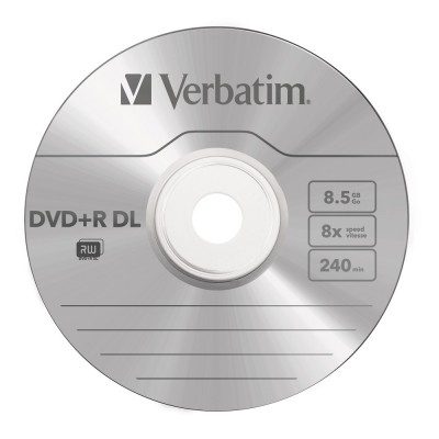 Đĩa Verbatim DVD+R DL 8.5GB 8X 10pk Spinndle