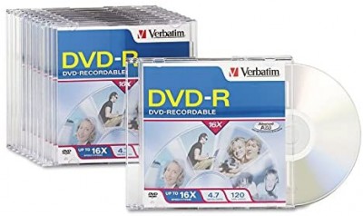 Đĩa Verbatim DVD-R 4.7GB 16X 10pk SC