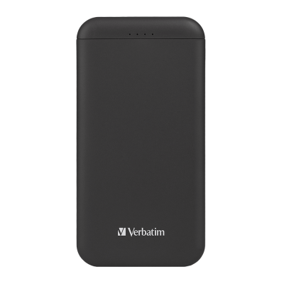 SẠC DỰ PHÒNG VERBATIM 10000 MAH 2.5A 2XUSB 1XMICRO USB BLACK