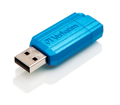 USB Verbatim STORE'N'GO PINSTRIPE USB DRIVE 16GB ( Màu Xanh dương)
