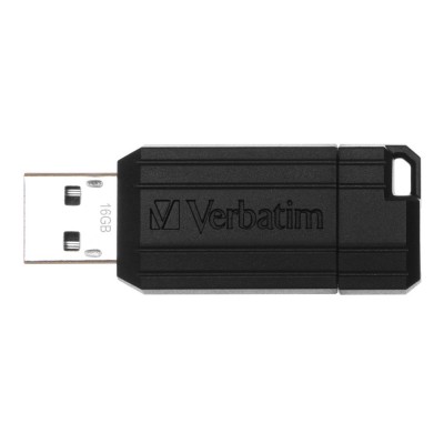 USB Verbatim Store'n' Go PinStripe 16GB ( Màu đen)