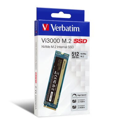 Ổ cứng Verbatim SSD NVMe M.2 512GB (Vi3000)