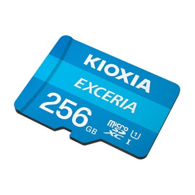 Thẻ nhớ MicroSD 256GB UHS-I C10 Kioxia Exceria 100MBs(Có Adapter)