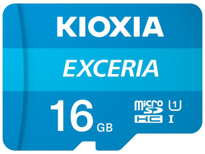 Thẻ nhớ MicroSD 16GB UHS-I C10 Kioxia Exceria 100MBs(Không có Adapter)