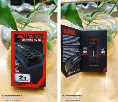 Ổ Cứng SSD PATRIOT VIPER VPN100 2TB M.2 2280 PCIe NVMe Gen 3.0 x 4