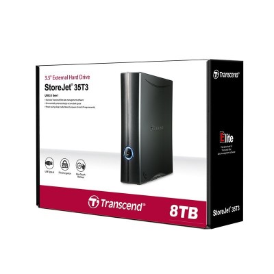 Ổ cứng để bàn Transcend StoreJet 35T3 8TB USB 3.1