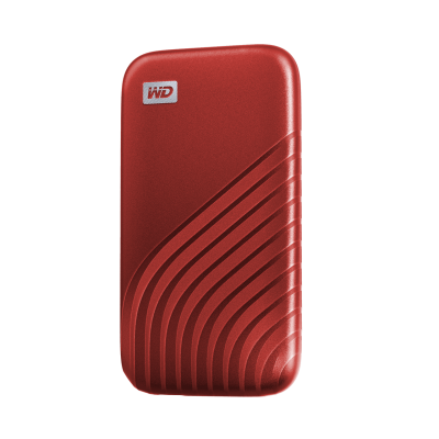 Ổ cứng di động SSD WD My Passport 500GB USB 3.2 - Đỏ