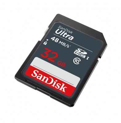 Thẻ nhớ SD Sandisk Ultra 32GB Class10 - 48MB/s SDSDUNB-032G-GN3IN