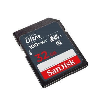 Thẻ nhớ SanDisk SDHC Ultra 32GB C10 UHS-1 100MB/s - SDSDUNR-032G-GN3IN