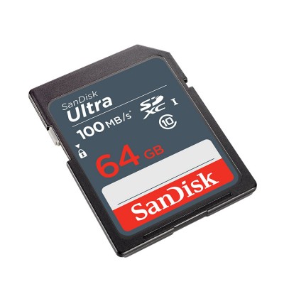 Thẻ nhớ SanDisk SDXC Ultra 64GB C10 UHS-1 100MB/s - SDSDUNR-064G-GN3IN