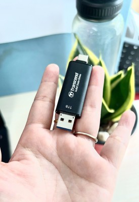 Ổ cứng di động SSD Transcend ESD310C 256GB - Đen