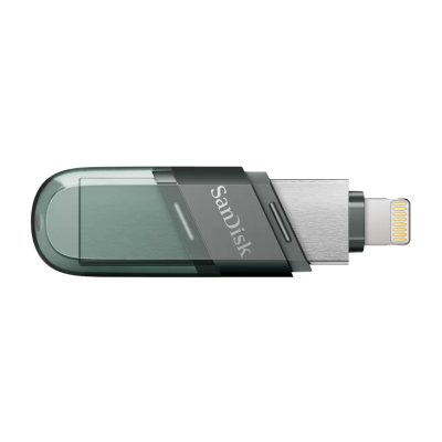 USB Lightning cho Iphone SanDisk iXpand Flash Drive Flip SDIX90N 64GB