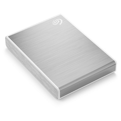 Ổ cứng gắn ngoài SSD Seagate One Touch 2TB USB-C + Rescue STKG2000401 (Bạc)