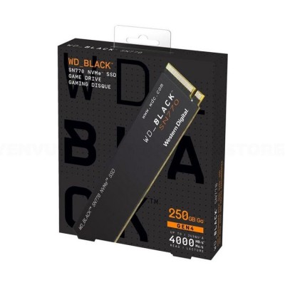 Ổ cứng SSD WD Black 250GB SN770 NVMe PCIe Gen4 - WDS250G3X0E