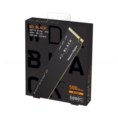 Ổ cứng SSD WD Black 500GB SN770 NVMe PCIe Gen4 - WDS500G3X0E