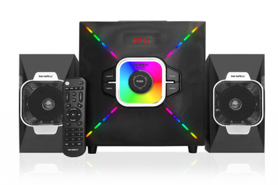 Loa vi tính SoundMax A2126 (2.1) 54W, Đen