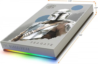 Ổ Cứng DĐ Seagate Firecuda Gaming Star Wars Din Djarin Drive Special Edition- 2TB 2.5" Usb3.0- STKL2000405