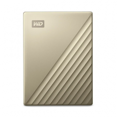 Ổ cứng di động 2TB WD My Passport Ultra USB Type-C 3.0 Vàng WDBC3C0020BGD-WESN
