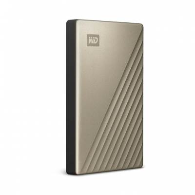 Ổ cứng di động 2TB WD My Passport Ultra USB Type-C 3.0 Vàng WDBC3C0020BGD-WESN