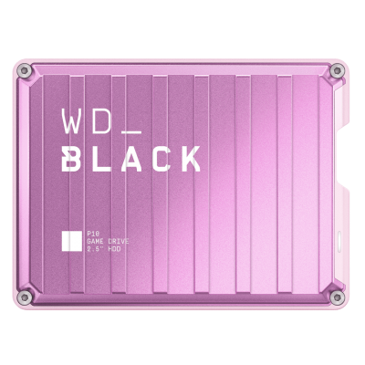 Ổ cứng di động  WD Black P10 Game Drive 4TB USB3.2 (WDBZ7D0040BPK-WESN) Hồng