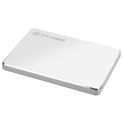 ổ cứng 1TB StoreJet 2.5" C3S Transcend - Silver ( TS1TSJ25C3S) Type C 
