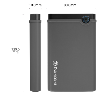 Box ổ cứng 2.5 inch USB 3.0 Transcend - TS0GSJ25CK3