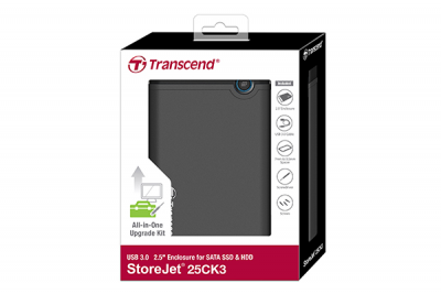 Box ổ cứng 2.5 inch USB 3.0 Transcend - TS0GSJ25CK3