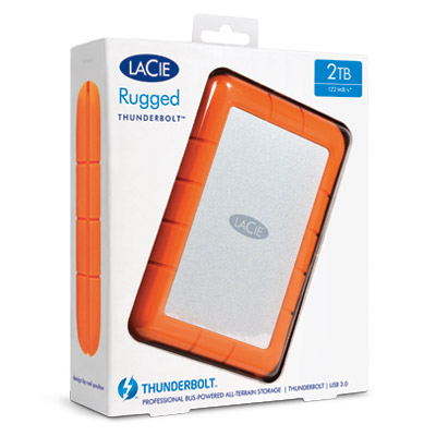 HDD Lacie Rugged 2TB Thunderbolt & USB 3.0 (New Model:STEV2000400)