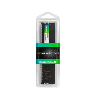 Bộ nhớ ram vi tính Essential-X DDR4 U-DIMM 3200MT/s - 8GB, hiệu Exascend, model: ES08G4U3200AU