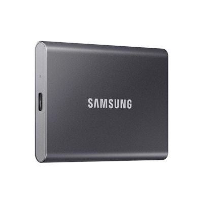  SSD Samsung 1TB - T7 Portable, màu xám  (MU-PC1T0T/WW) 