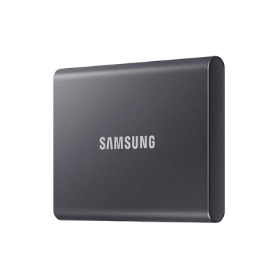  SSD Samsung 2TB - T7 Portable, màu xám (MU-PC2T0T/WW) 