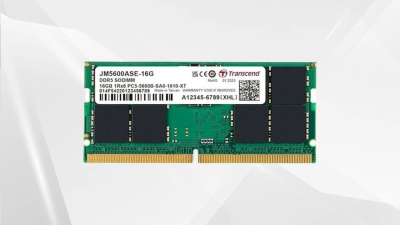 Thanh ram dùng cho Laptop hiệu Transcend, 16GB JM DDR5 5600 SO-DIMM 1Rx8 2Gx8 CL46 1.1V