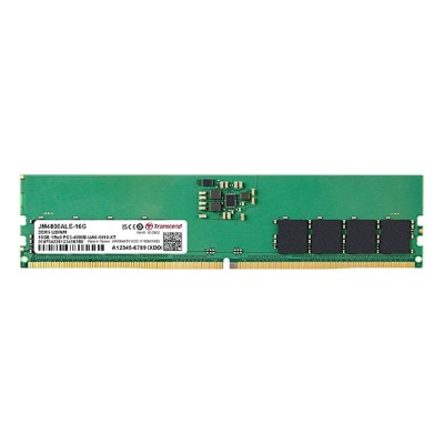 Thanh ram dùng cho PC hiệu Transcend JM4800ALE-16G, 16GB JM DDR5 4800 U-DIMM 1Rx8 2Gx8 CL40 1.1V