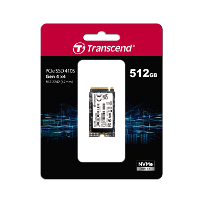 Ổ cứng gắn trong hiệu Transcend TS512GMTE410S, 512GB, M.2 2242, PCIe Gen4 x4, NVMe 1.4