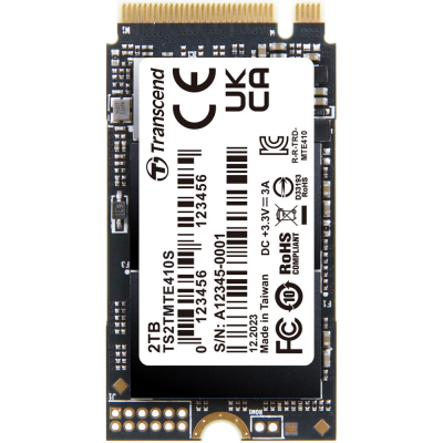 Ổ cứng gắn trong hiệu Transcend TS2TMTE410S, 2TB, M.2 2242, PCIe Gen4 x4, NVMe 1.4