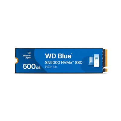 Ổ cứng gắn trong SSD WD Blue SN5000 NVMe SSD 500GB PCIe Gen 4x4, 5Y WTY_WDS500G4B0E-00CNZ0