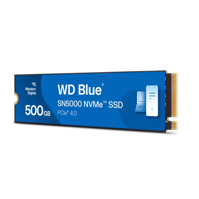 Ổ cứng gắn trong SSD WD Blue SN5000 NVMe SSD 500GB PCIe Gen 4x4, 5Y WTY_WDS500G4B0E-00CNZ0